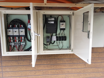 分電盤の取付け: ひつじ電気のブログ 分電盤の取付け: ひつじ電気のブログ
